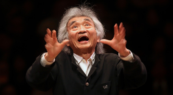 Seiji Ozawa conducting War Requiem (Steve J Sherman)